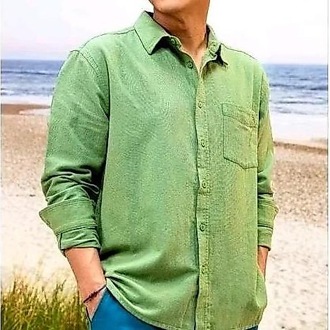 Greenlht Kemeja Panjang Pria Go Outsude Series Ariel Noah 013 Orinal
