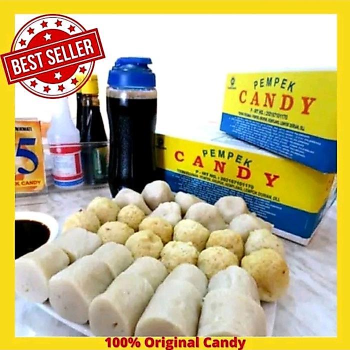 Pempek Candy Palembang Paket A / Pempek Palembang Asli Tenggiri / Paket Pempek Kecil