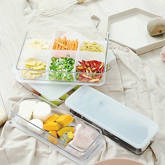 NEW Silicook Korea Divider Food Container Flat 1900ml