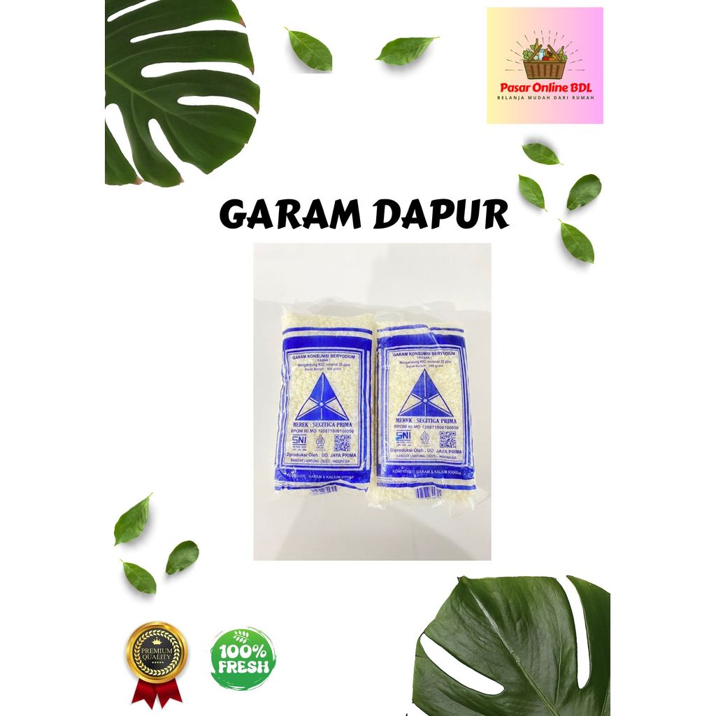 Garam Kasar beryodium besar 1 pcs by pasaronlinebdl