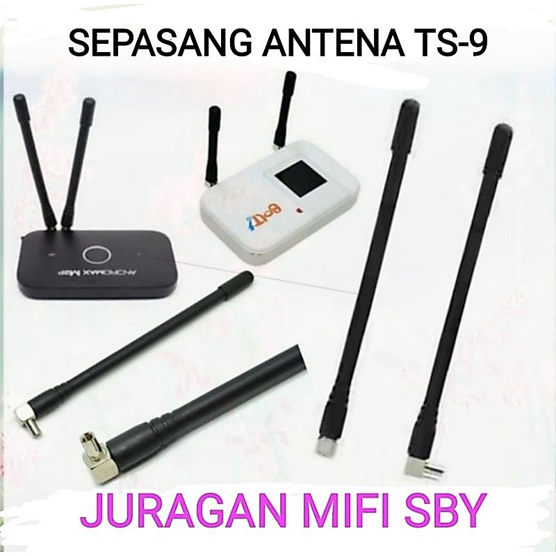 2PCS / SEPASANG Antena Antenna Mifi Modem Huawei E5372 5573 5577 5775 5787 3372 8372 Bolt XLgo Tsel 