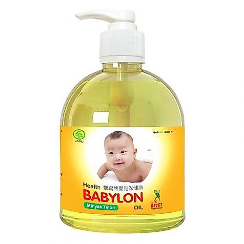 Babylon Minyak Telon 430ml Cap Betet TANPA DOS