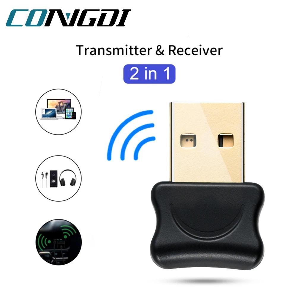 5.0 Bluetooth-compatible Adapter USB Transmitter for Pc Computer Receptor Laptop Earphone Auo Printe