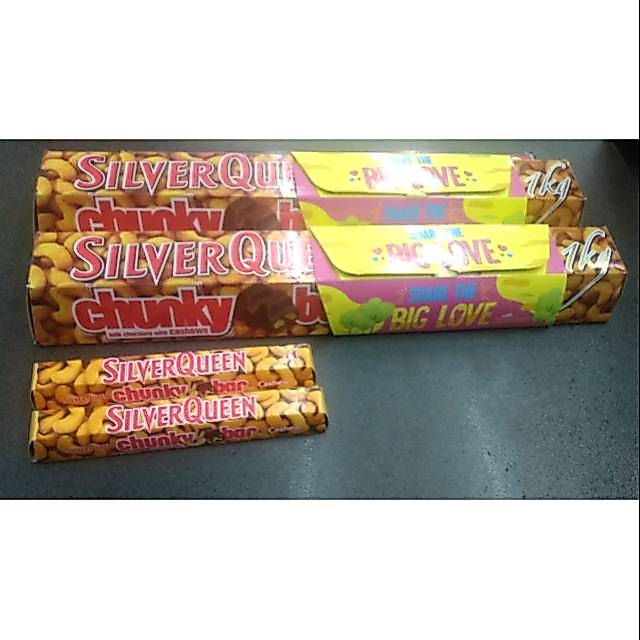 Coklat Silverqueen Chunky Bar Kings 1 Kg