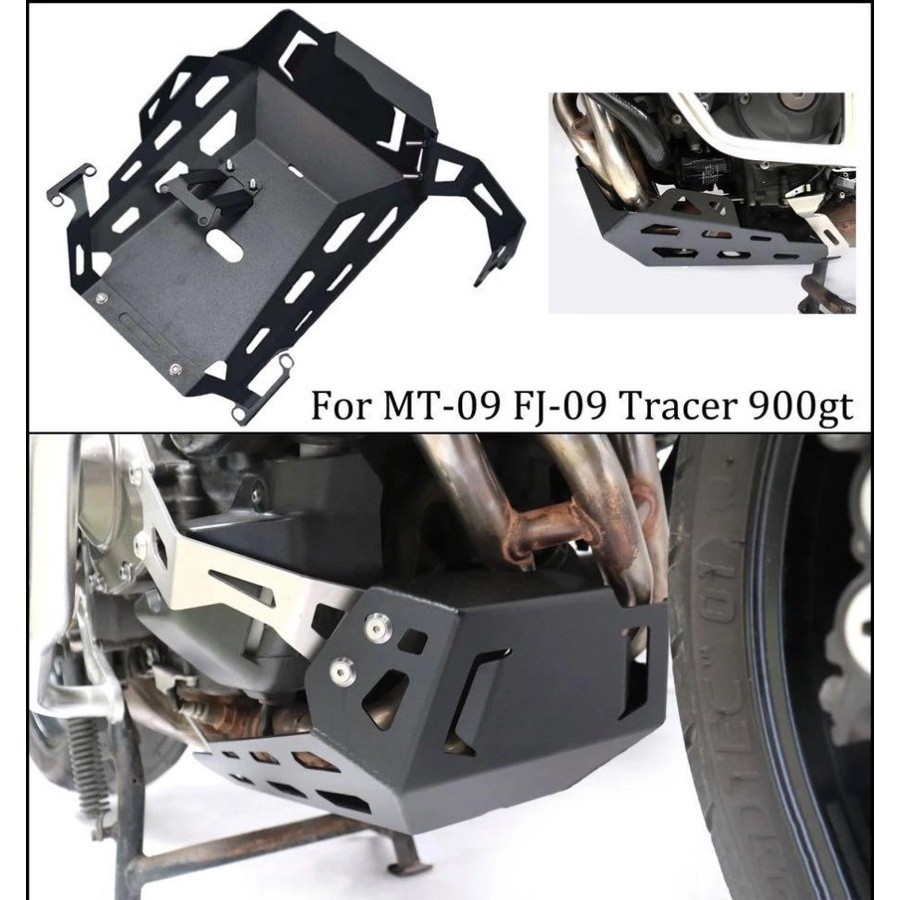 minnamoto Skid Plate Pelindung Kolong Mesin Yamaha MT09 Tracer