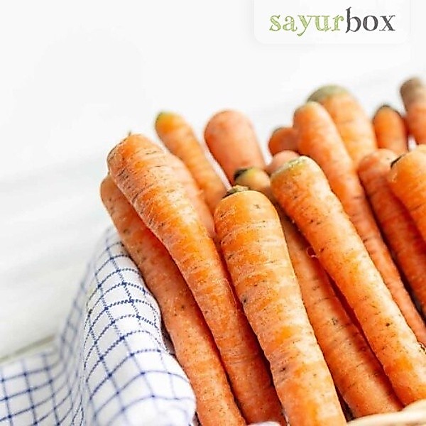 Wortel Baby Konvensional 500 gram Sayurbox