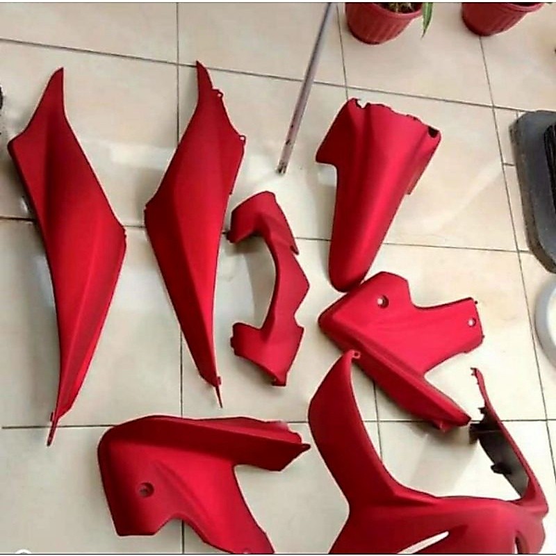 Cat Pu Candy Red Doff Original Merah PCX