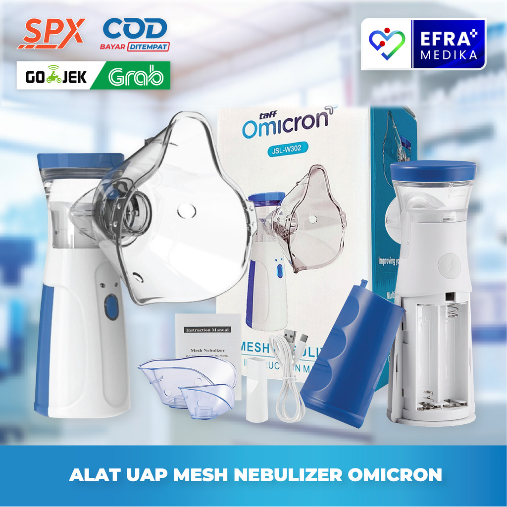 Mesh Nebulizer / Nebulizer Portabel Untuk Anak / Nebulizer Portable