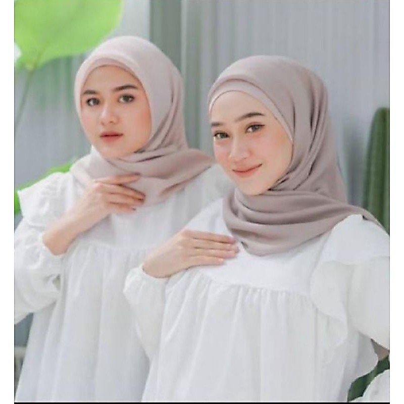 Kerudung Segi Empat BELLA SQUARE Premium Hijab Cantik Jilbab Kekinian Square Terbaru