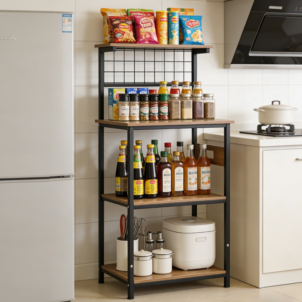 Sakula lemari dapur minimalis/Rak Oven/Rak Microwave/Rak Oven Microwave/Rak Oven Microwave/Rak Bumbu