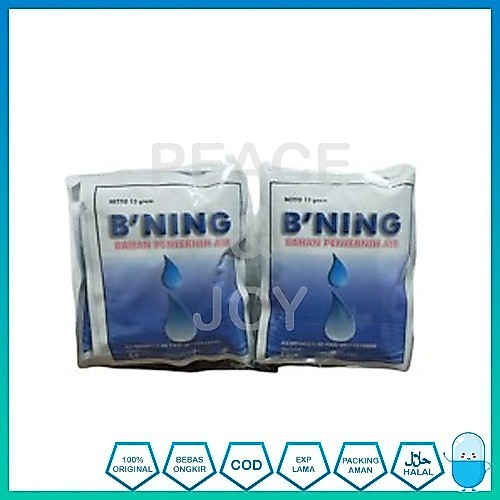 B'NING PENJERNIH AIR ISI 10 SACHET X 13 GR BENING BNING DIJAMIN ORIGINAL