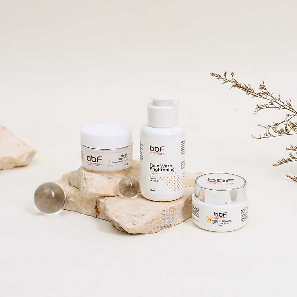 Paketan 3 Glow Bbf - Skincare Babyfee - Paket Skincare Bbf Glow isi 3