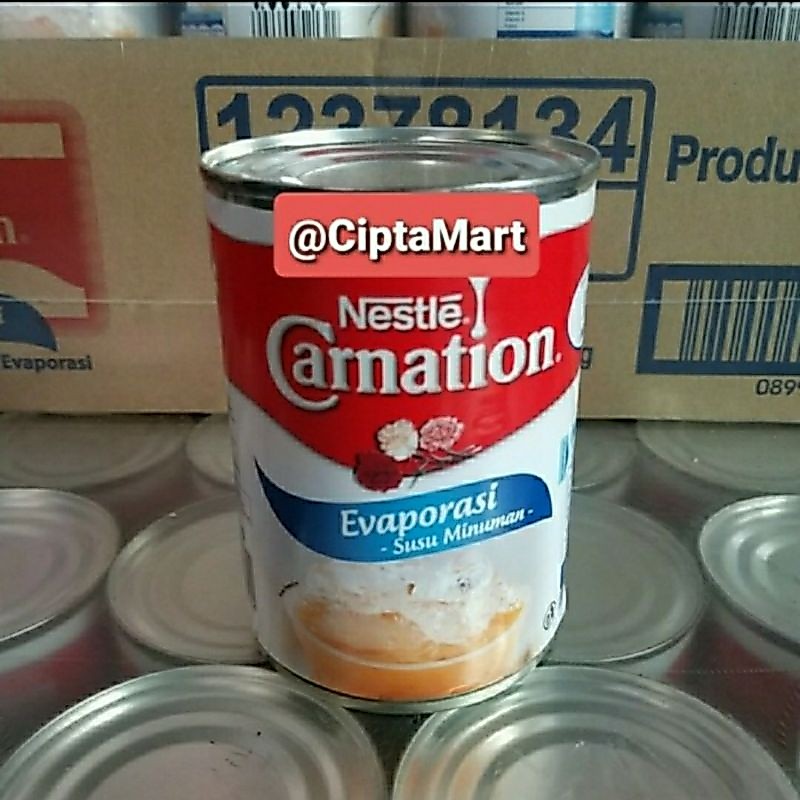Nestle Carnation Susu Evaporasi Kaleng 48 x 405 gr ( 1 dus )