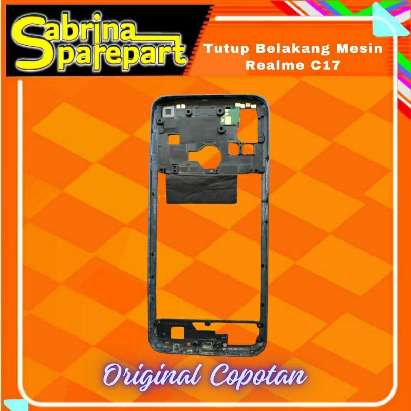 Tutup Belakang Mesin Realme C17 Original copotan