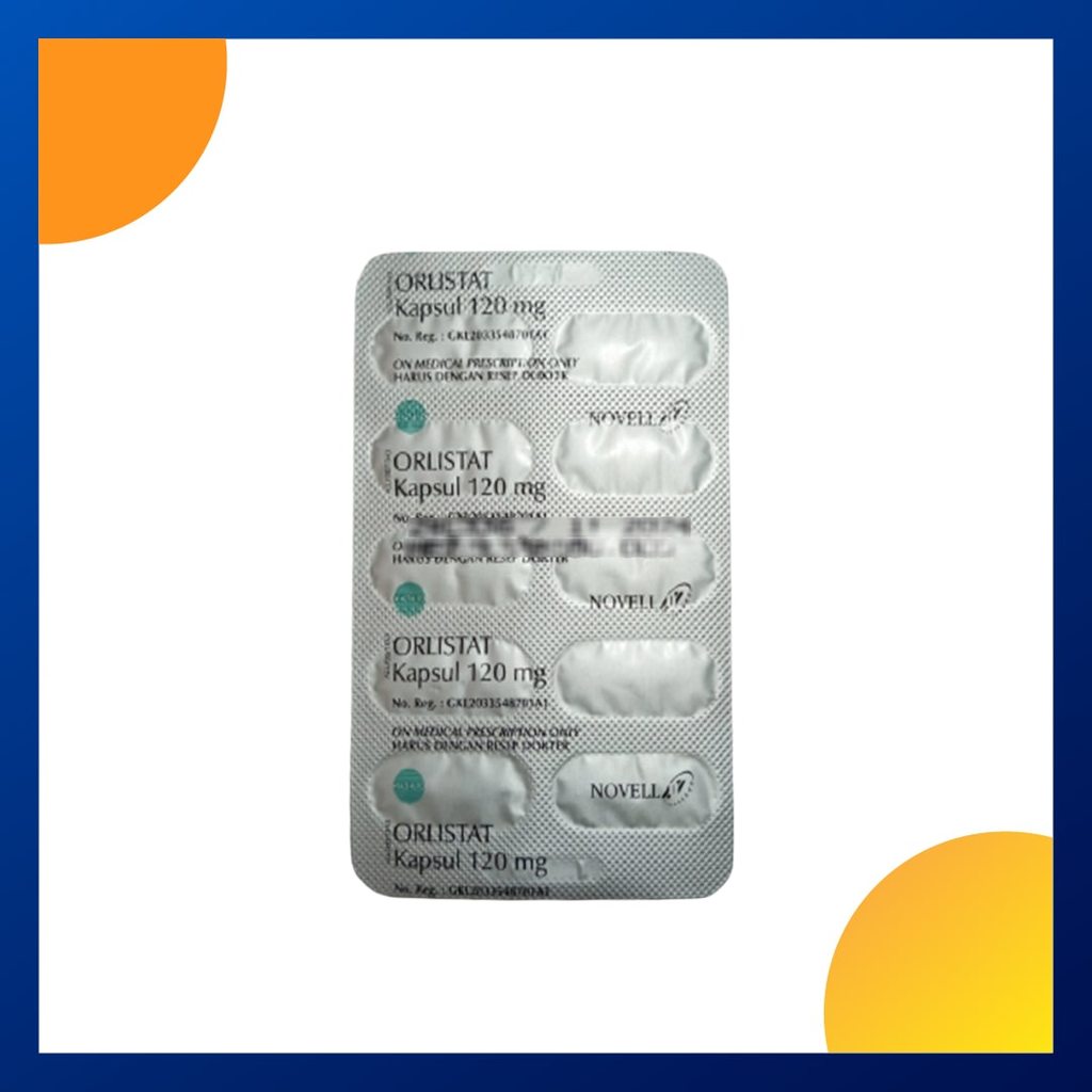 ORLISTAT GENERIK_01 120 MG 1 BLISTER @ 10 KAPSUL