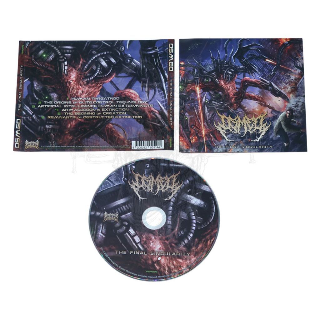 ORIGINAL & BERLISENSI - CD - OSMED - THE FINAL SINGULARITY | BRUTAL DEATH METAL | EXTREME MUSIK