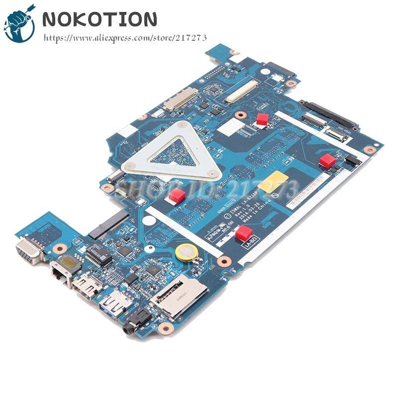 NOKOTION Laptop Motherboard For Acer aspire E5-511  LA-B211P  MAIN BOAR with Processor onboard DDR3L