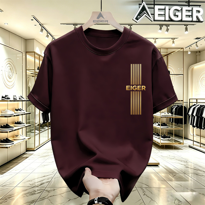 Kaos Eiger ORI Oblong Oversize Katun 24S Unisex Nyaman Tidak Panas Fashion Trendy
