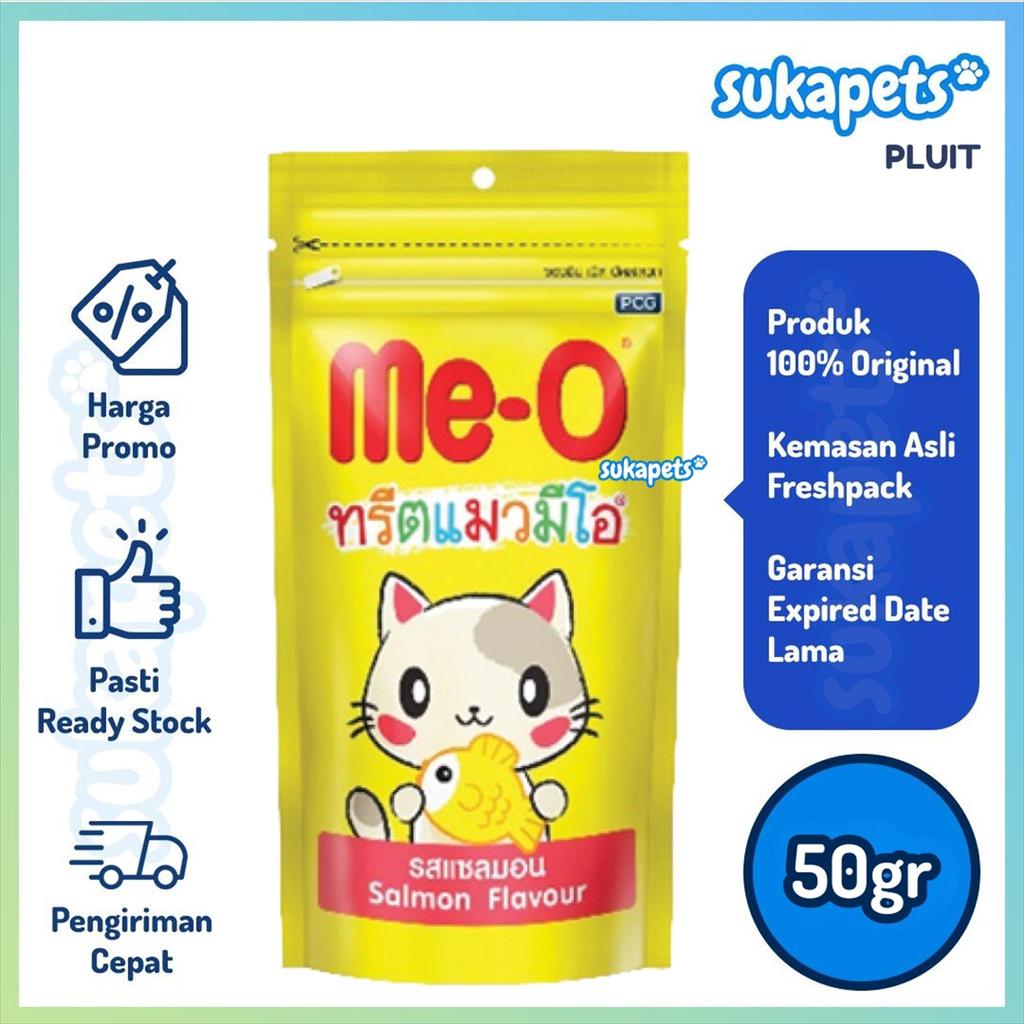 Meo Dry Cat Treats Snack Kucing Kering Rasa Salmon 50gr