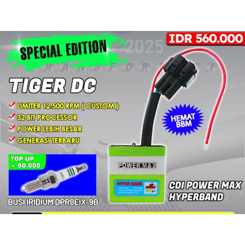 Cdi powermax hyper brand tiger brt original