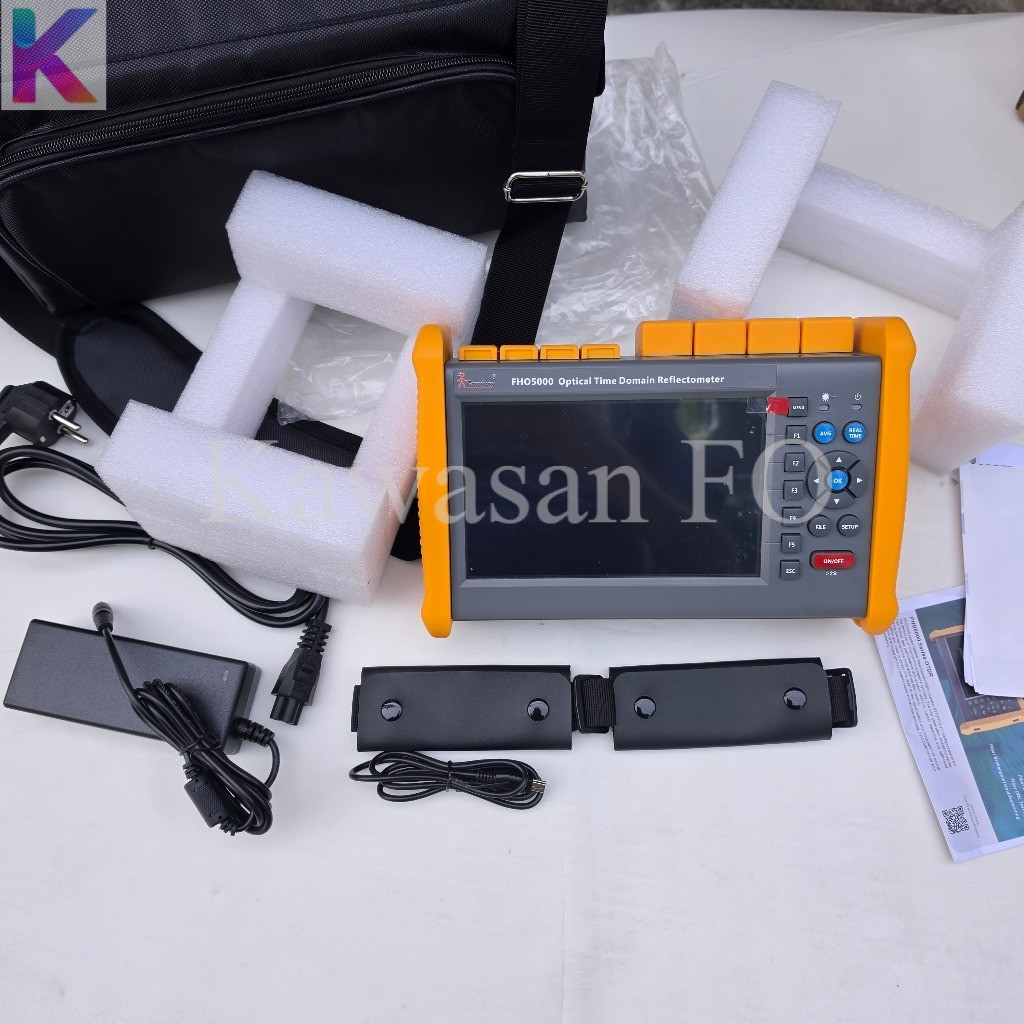 GRANDWAY OTDR FHO5000 3 LAMDA 35dB - OTDR Grandway FHO5000-T43F / Alat Ukur Fiber Optik