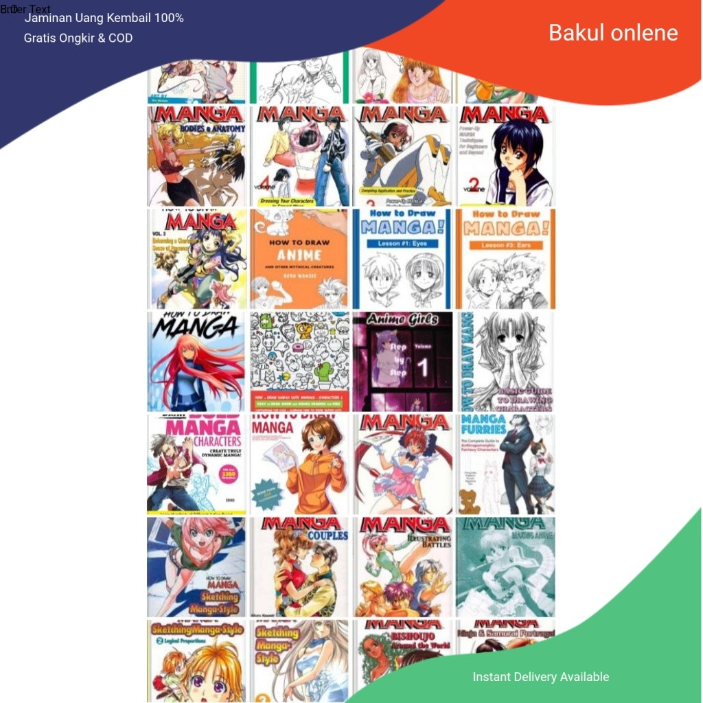 ENG how to draw manga buku how to draw manga series terlengkap