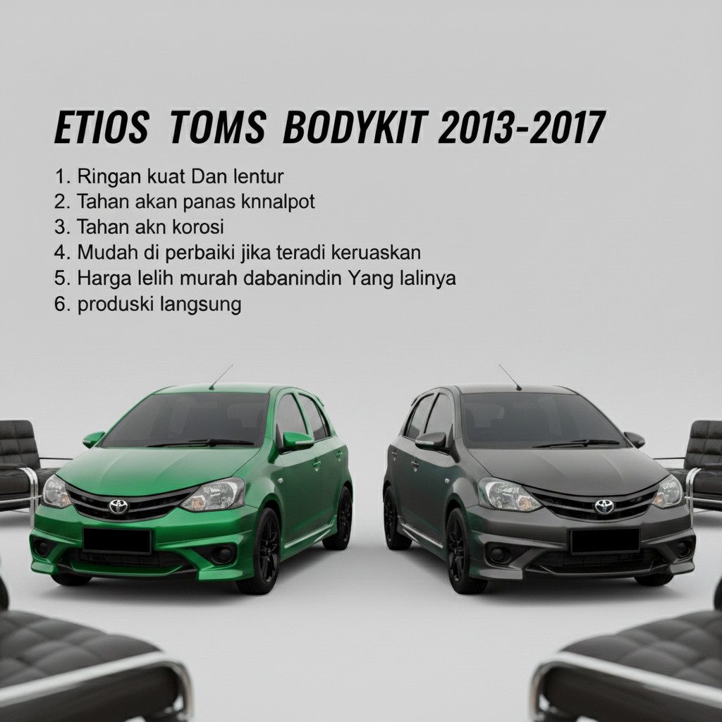 [ready] bodykit Etios toms BODY KIT TOYOTA ETIOS body kit etios