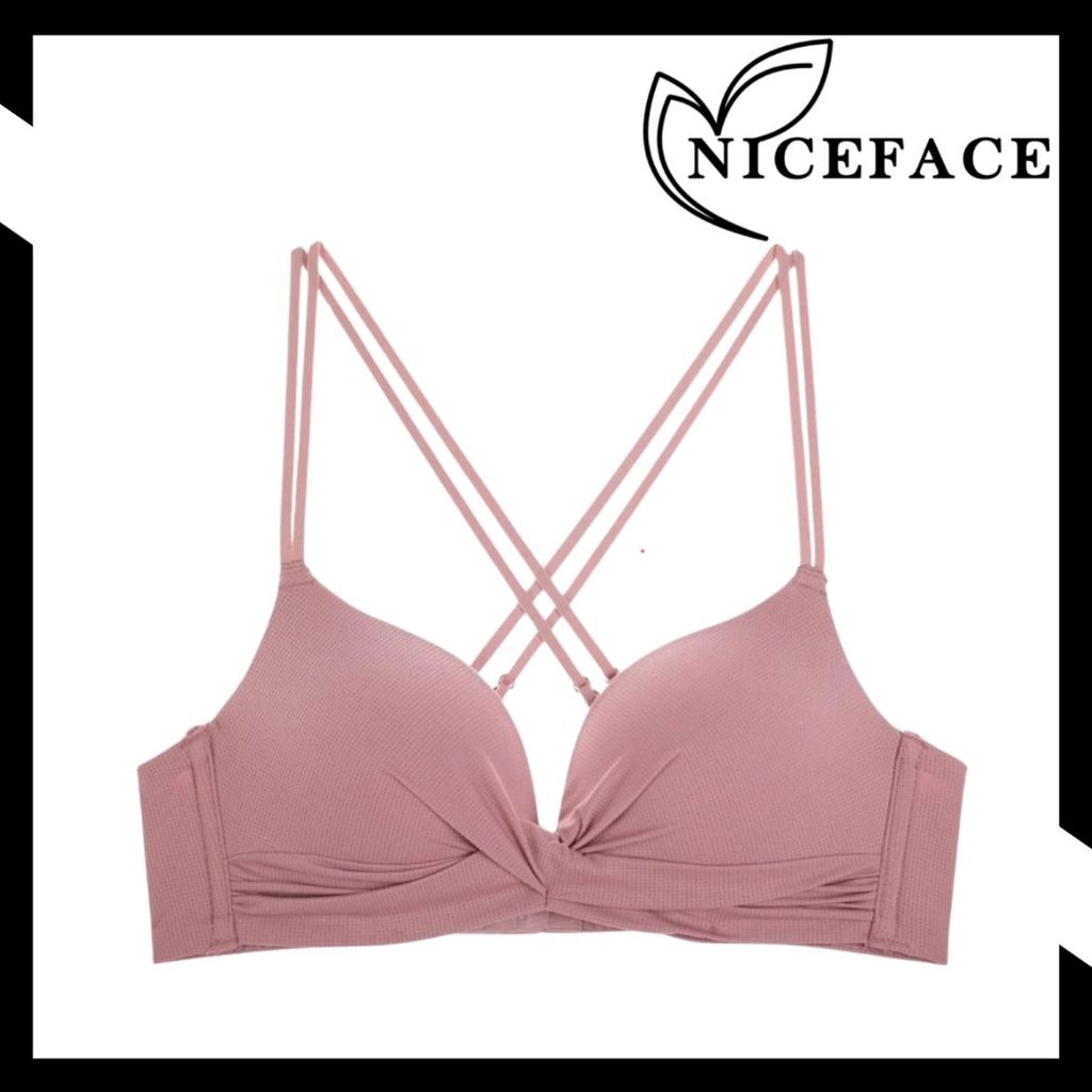 NICEFACE BH Seamless deep v cross women bra