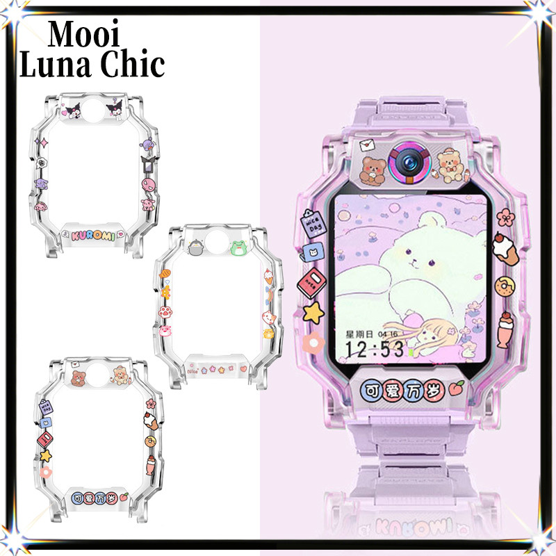 Imoo Watch Phone Transparent Printing Case Bumper Untuk Smart Watch Imoo Watch Phone Z1/Z1y/Q1/Q1y P