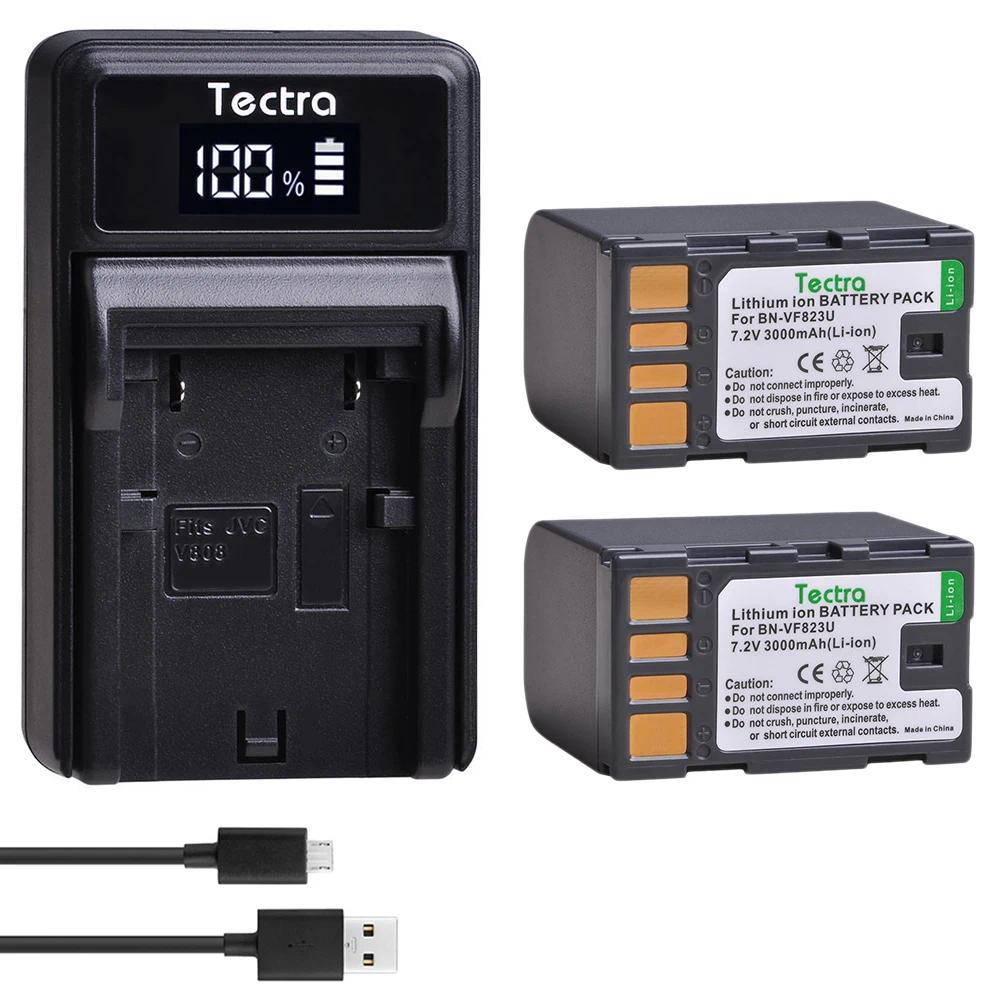BN-VF823U BN-VF823 BNVF823 Battery+LED USB Charger for JVC GZ-HM200 GY-HM170 JY-HM85 JY-HM95 GR-DA30