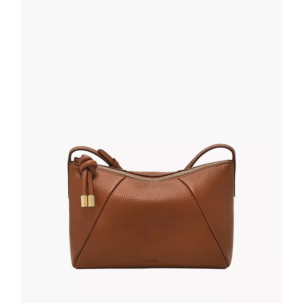 Fossil Willa Leather Small Crossbody Bag Medium Brown Tas Selempang ZB11172-200