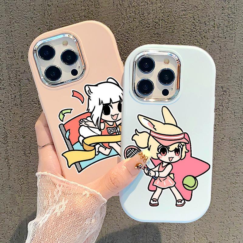 Casing Hp For OnePlus Case Nord N20 SE N300 Soft TPU Girls Lucu Fei Ren Zai Colorful Cesing