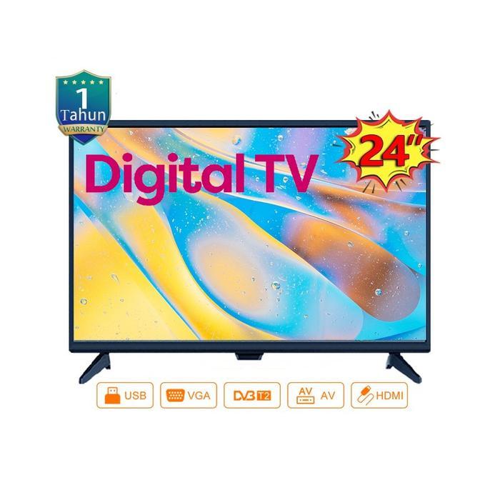 [KHUSUS INSTANT] LED TV WEYON ANIMAX DIGITAL TV/WEYON SMART TV 17/24/27/32 inch - GARANSI 1 TH - 24 