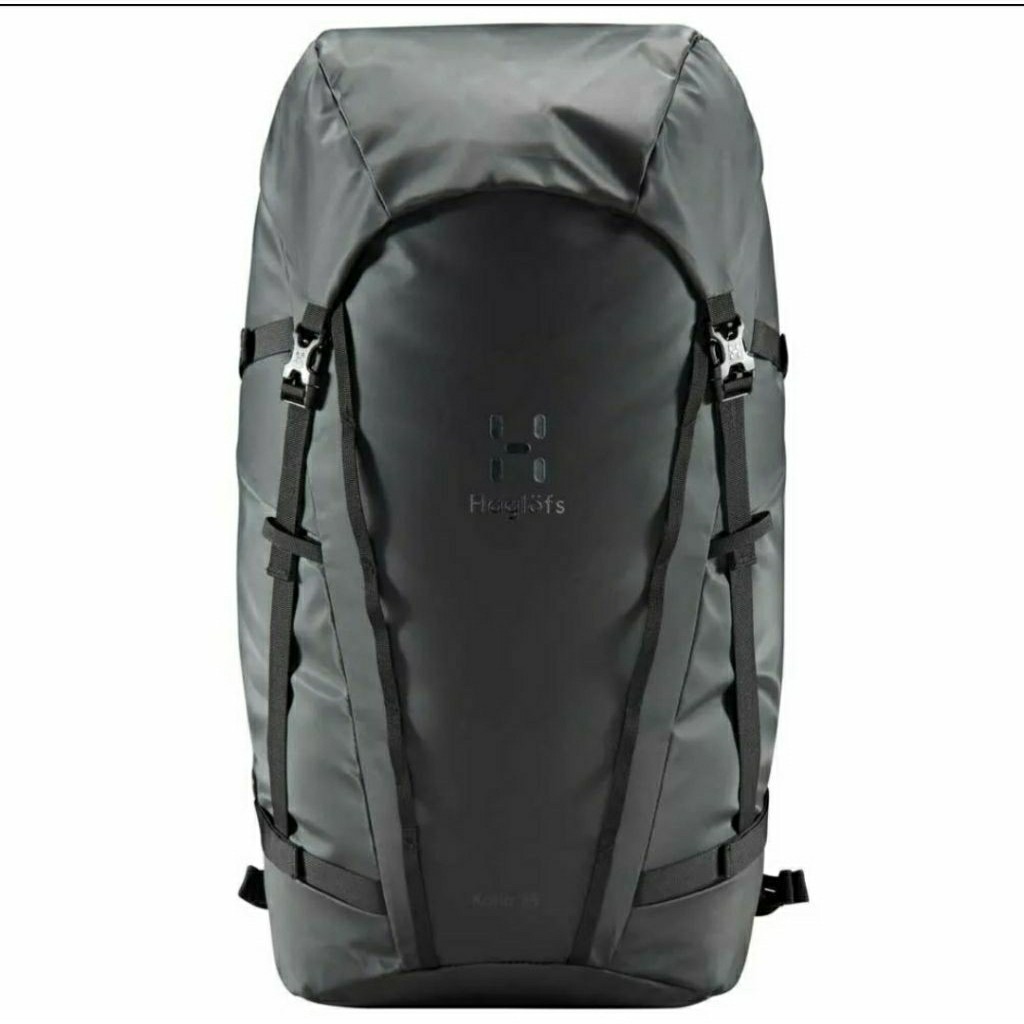 Haglofs Katla 35 True Black Backpack Backpacking Laptop Tas Gunung Hiking Trekking mountain Original