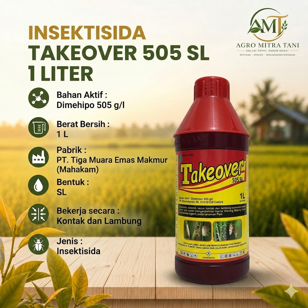 INSEKTISIDA TAKEOVER 505 SL 1 LITER