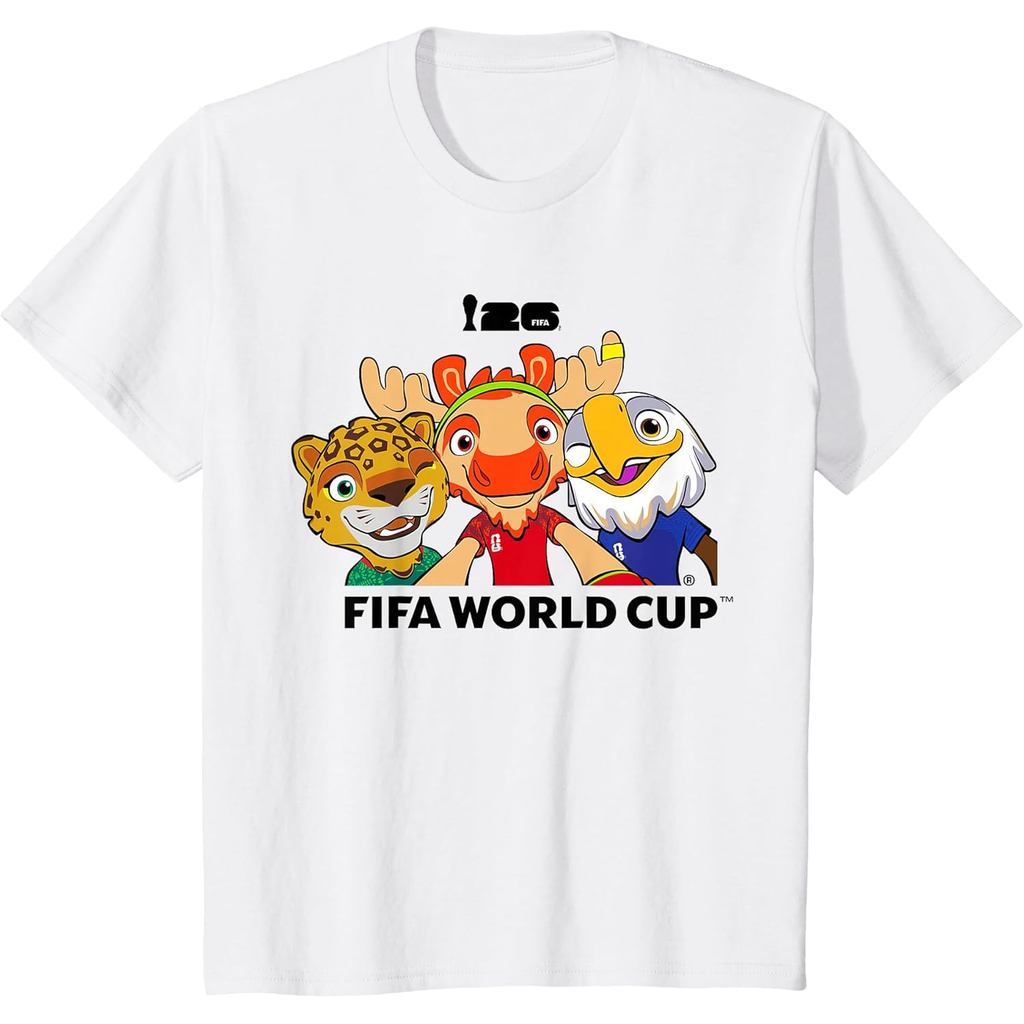 World Cup 2026 Kaos Unisex Pria Wanita Dewasa Remaja Anak