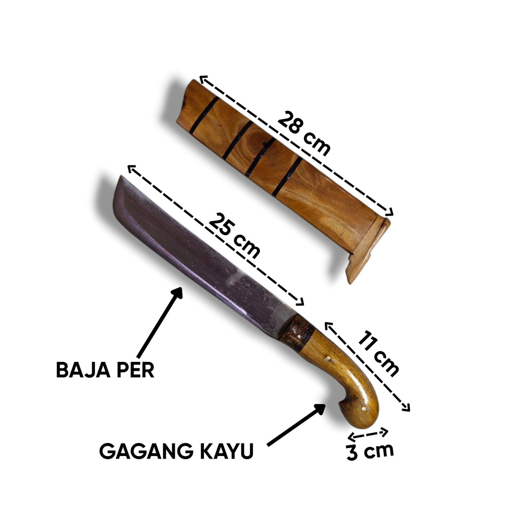 PISAU GOLOK ORIGINAL BAJA SEPUH