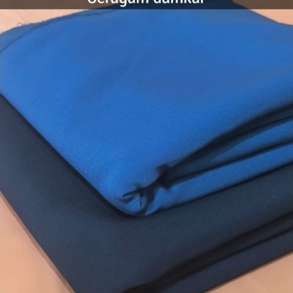 kain setelan DAMKAR kain celana pemadam kotak luster tebal lembut