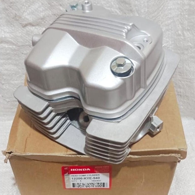 KOP HEAD MEGAPRO NEW 150 CYLINDER HEAD BLOK HEAD MEGAPRO NEW 150 MEGAPRO MONOSHOCK KYE