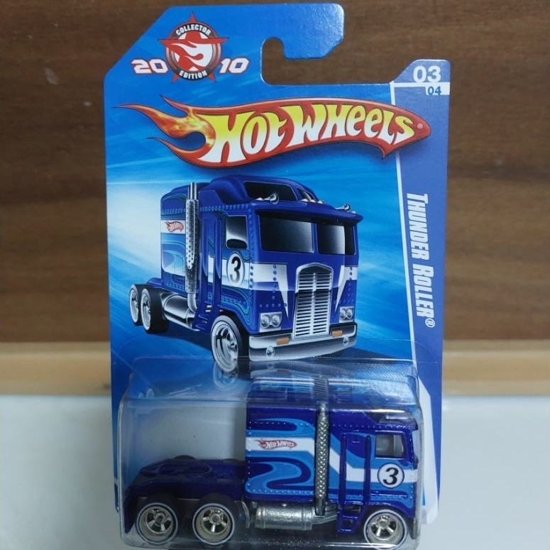 Hot Wheels THUNDER ROLLER, K MART Mail In = 2010 Collector Edition