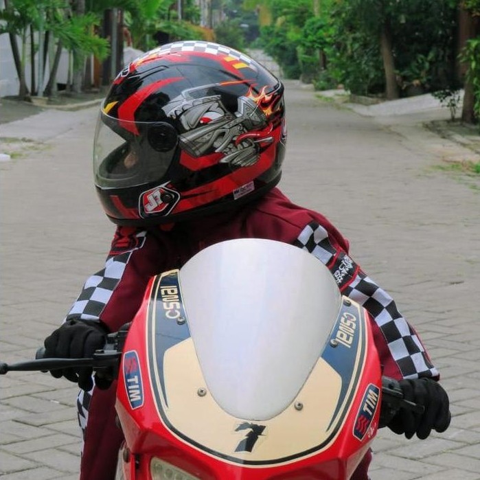 "New" Helm Full Face Anak Scott / helm full face anak anak cowok / Helm Full Face Scott Helm Murah