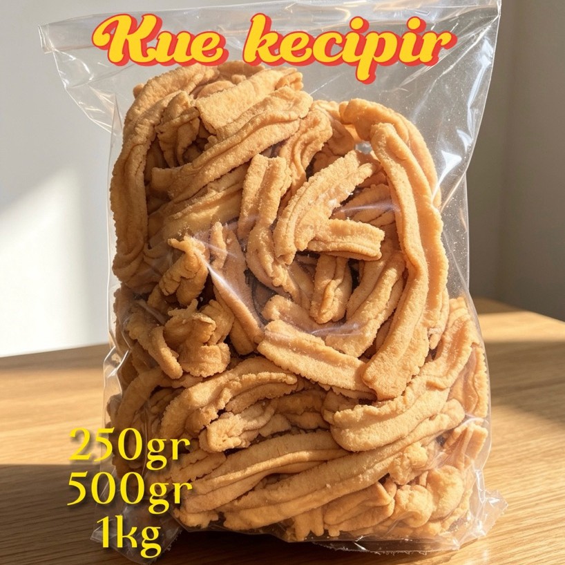 Kue kecipir manis gurih renyah homemade