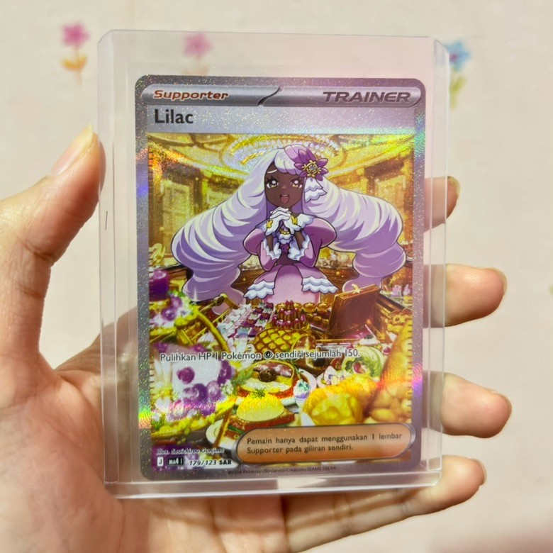 KARTU POKEMON TCG - Lilac Trainer - Ledakan Peniada SAR MA4