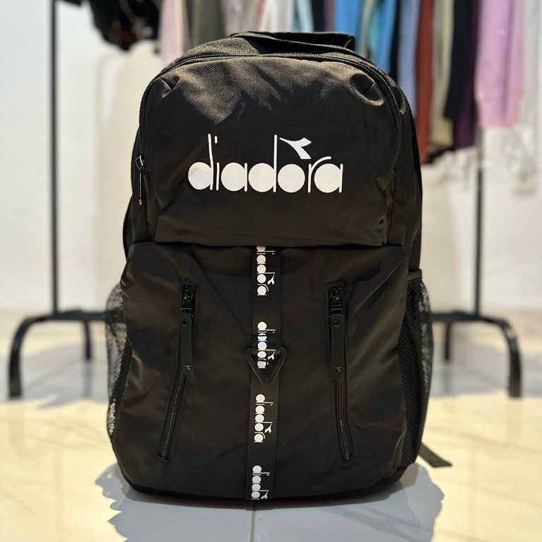 TAS RANSEL UNISEX DIADORA POLLO BACKPACK BAG DIABP250703B BLACK ORIGINAL
