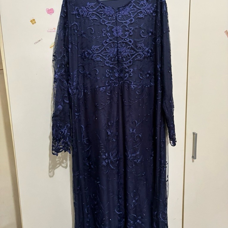 preloved gamis brokat
