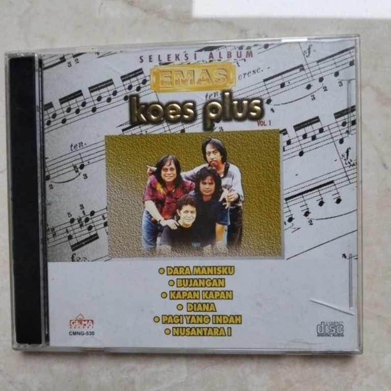 CD Indonesia Koes Plus - Album Emas Koes Plus 2