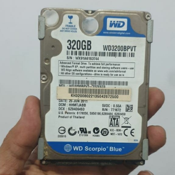 HDD 320GB WD BLUE