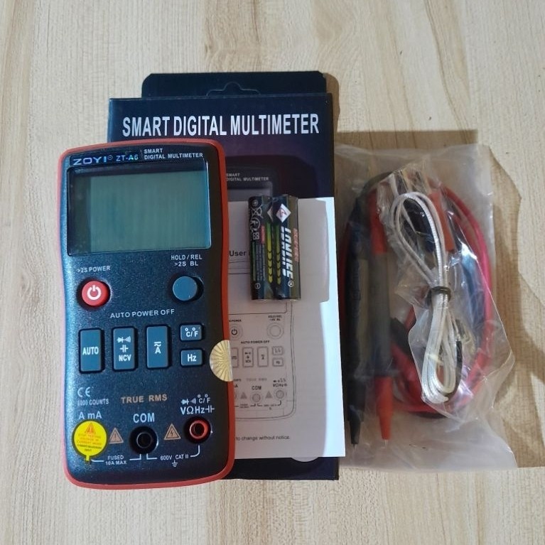 Digital Multimeter Avometer Zoyi Zt A6