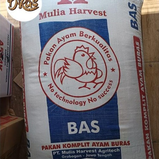 pur ayam BAS 1 karung 50kg pakan ayam komplit berkualitas