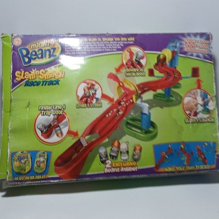 Mighty Beanz Slam'n Smash Race Track